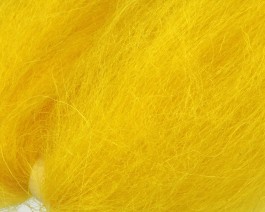 Lincoln Sheep Hair, Yellow